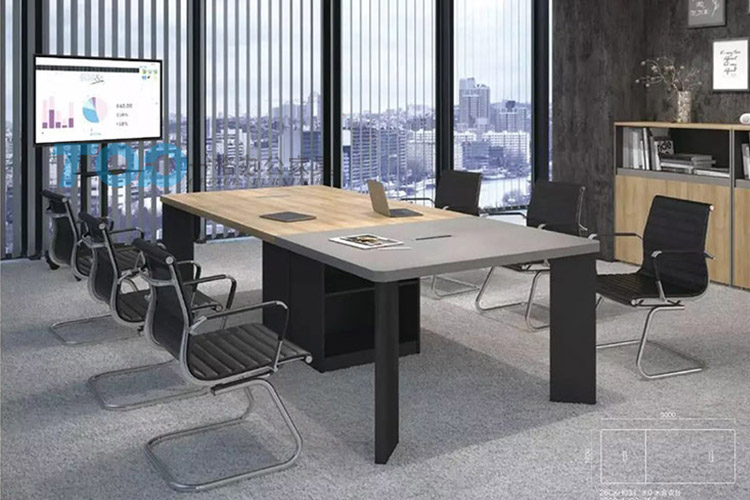 板式會議桌,小型會議桌,<a href='/hyzxl.htm' class='keys' title='點擊查看關于會議桌的相關信息' target='_blank'>會議桌</a>.jpg