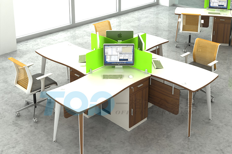 屏風(fēng)辦公桌可定制